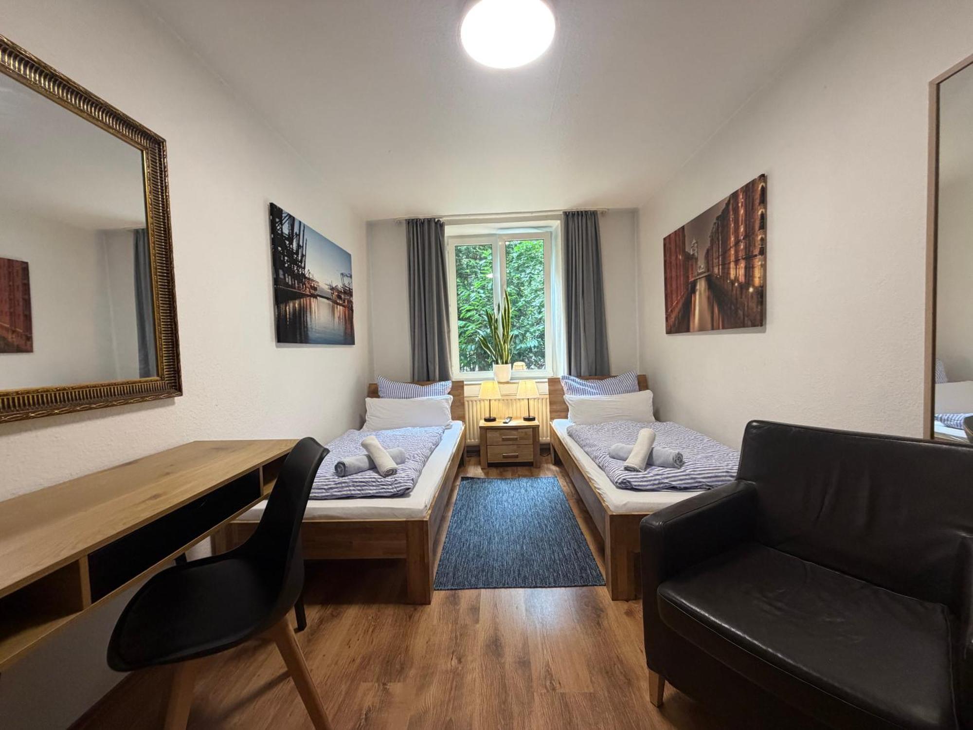 Standard Zweibettzimmer mit Gemeinschaftsbad